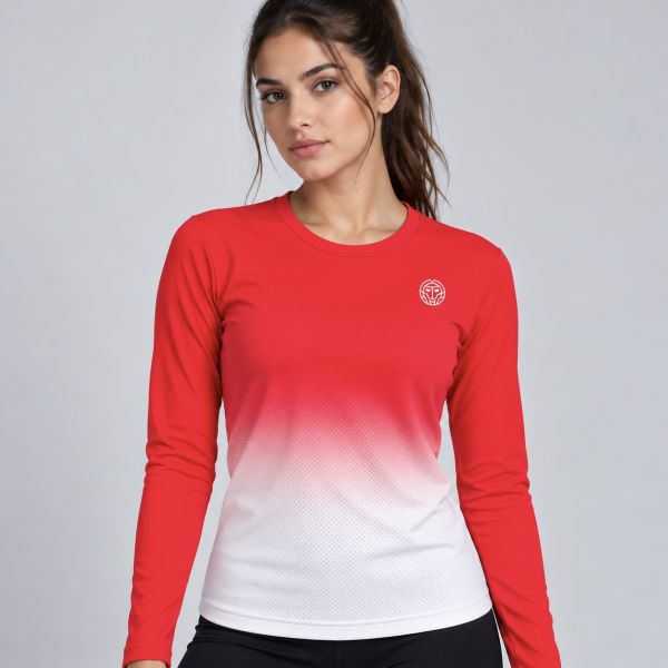 Bidi Badu Crew Gradiant Women's Longsleeve Top W1330001-RDWH