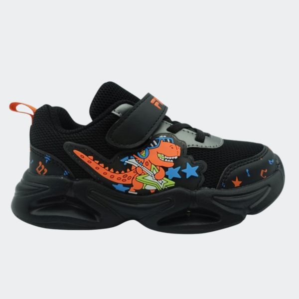 Fila Dino Velcro Lights Kids Footwear 7BK61008-001