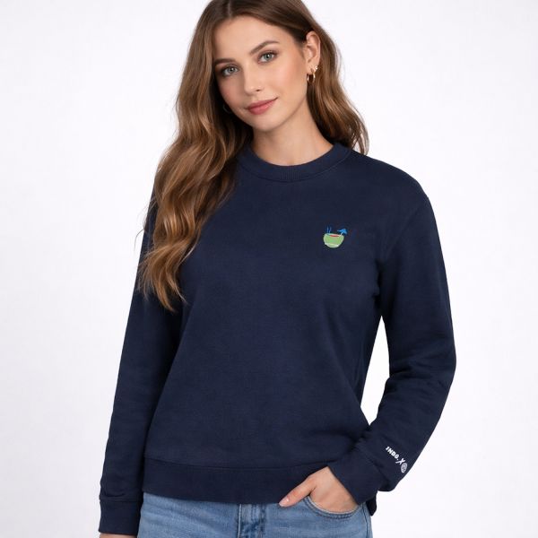 Bidi Badu Tipsy Lad Women's Crewneck Hoodie BBXNBG006W-NY