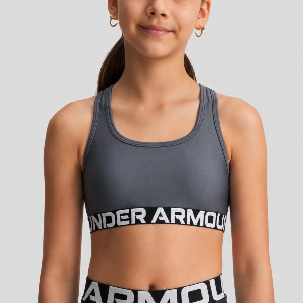 Under Armour Girls Crossback Sports Bra 1390066-044