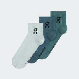 On Logo Mid Sock x 3