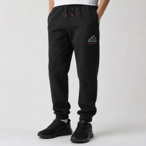 adidas Slogan Fleece Boys Joggers